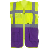 Yoko HVW801 Multifunctional Executive Hi-Vis Waistcoat