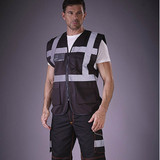 Yoko HVW801 Multifunctional Executive Hi-Vis Waistcoat