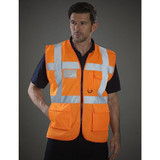 Yoko HVW801 Multifunctional Executive Hi-Vis Waistcoat