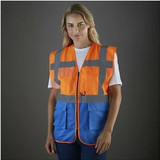 Yoko HVW801 Multifunctional Executive Hi-Vis Waistcoat