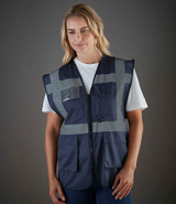Yoko HVW801 Multifunctional Executive Hi-Vis Waistcoat