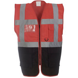 Yoko HVW801 Multifunctional Executive Hi-Vis Waistcoat