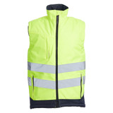 Blackrock 80027 Hi-Vis Two-Tone Gilet Yellow