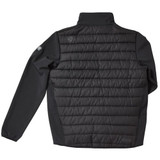 back Apache Hybrid Mens Quilted Body, Soft-Shell Arms Black Work Jacket