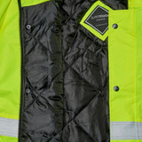 Supertouch Hi Vis 2 Tone Parka Jacket Yellow/Navy