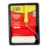 Fit For The Job 9" x 1.5" Long Pile Masonry Roller Set FRRT001