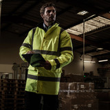 Blackrock Hi-Vis Coat Yellow 80002