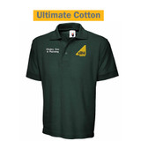 Gas Safe Plumber Embroidered Personalised Heavyweight Cotton Polo Shirt