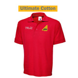 Gas Safe Plumber Embroidered Personalised Heavyweight Cotton Polo Shirt