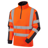 Supertouch Hi Vis 2 Tone Orange Rugby Shirt