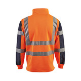 Supertouch Hi Vis 2 Tone Orange Rugby Shirt