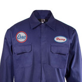 Personalised Embroidered Esso Boilersuit Gas Petrol Station NAVY