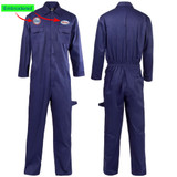 Personalised Embroidered Esso Boilersuit Gas Petrol Station NAVY