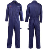 Personalised Embroidered Ford Outline Boilersuit Gas Petrol Station NAVY