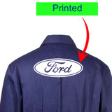 Personalised Embroidered & Print Ford Trucks Boilersuit Gas Petrol Station NAVY