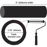 ProDec 9" x 1.75" Long Pile Sheepskin Roller PRRE011
