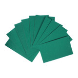 ProDec Green Aluminium Oxide Assorted 10 pk sheets, 230mm x 140mm