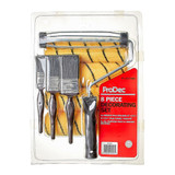 ProDec Vortex 9" x 1.75" 10pc Medium Pile Tiger Roller, Frame, Brush Set With Extension Pole & Paint Tray ProDec Vortex 9" x 1.75" 10pc Medium Pile Tiger Roller, Frame, Brush Set With Extension Pole & Paint Tray