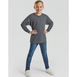 Fruit of the Loom Kid's Valueweight Long Sleeve T-Shirt