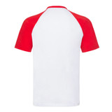 Fruit of the Loom Mens Valueweight Short Sleeve Baseball T-Shirt