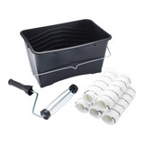 ProDec 7 pc Medium Pile Microfibre Scuttle Set 9" x 1.75"