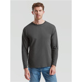 Fruit Of the Loom Adults Valueweight Long Sleeve T-Shirt