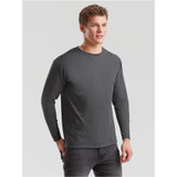Fruit Of the Loom Adults Valueweight Long Sleeve T-Shirt