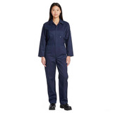 Ladies Zip Polycotton Coverall Boilersuit