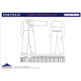 Portwest Standard Polycotton Coverall 2802 