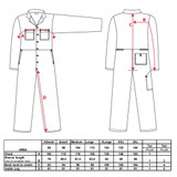 Portwest Euro Work Cotton Coverall S998