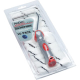 ProDec Advance 11pc Medium Pile Microfibre 4" Mini Rollers & Frame ARRF007