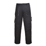 Portwest Texo Contrast Trousers Black/Grey