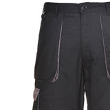 Portwest Texo Contrast Trousers Black/Grey
