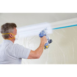 ProDec Pre-Masked Polythene Dust Sheet Roll - 25m Length