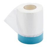 ProDec Pre-Masked Polythene Dust Sheet Roll - 25m Length