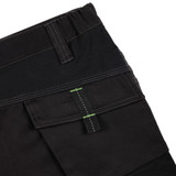Apache Regular Fit Stretch Trouser Black APKHT TWO 