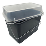 Prodec Madrid 4" High Density Concave Foam Paint Rollers (20) with 7L Scuttle + Lid