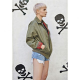 Classic British Harrington Jacket Ladies/Unisex Khaki