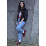 Classic British Harrington Jacket Ladies/Unisex Navy Blue