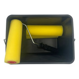 Fit For The Job Prague 7" Triple Foam Gloss Paint Roller & Frame Set + Scuttle + Lid