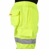 Beeswift Hi Viz Jogging Bottoms Yellow BSJBSY