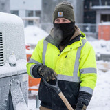 Double Fleece Neck Warmer Black