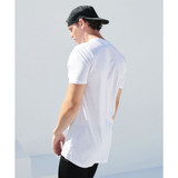 Skinni Fit Men’s Longline T With Dipped Hem SF258