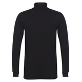 Skinni Fit Men’s Feel Good Stretch Roll Neck Black SF125