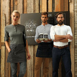 Premier Workwear Mens Long Roll Sleeve Tee PR218