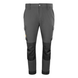 JCB022 JCB Workwear Mens 4-way Stretch Trousers Dark Shadow JCB022