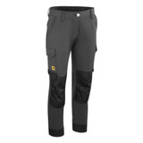 JCB Workwear Ladies 4-way Stretch Trousers Dark Shadow JCB023