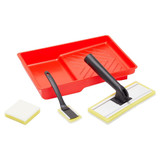 Fit For The Job 5 pc 7" Click System Paint Pad Set FFJCSPPS