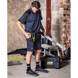 JCB Workwear Unisex Stretch Holster Pocket Shorts JCB031N