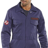 Personalised Embroidered Ghostbusters Boilersuit Navy